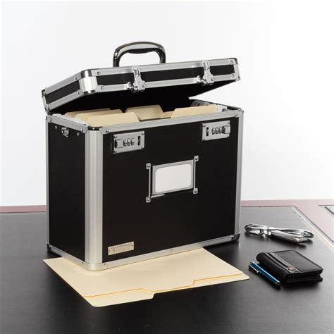 combination metal document box amazon|Amazon.com : Vaultz Locking File Organizer Box .